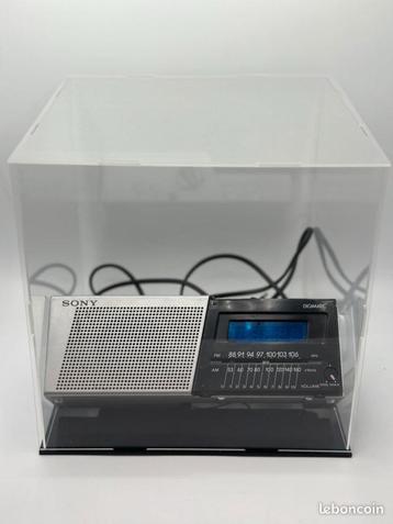 RADIO Vintage of 1990 Sony Reveil Alarm Clock +Test OK, Envoi, Radio