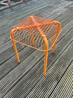 Tabouret oranje, Huis en Inrichting, Ophalen, Zo goed als nieuw