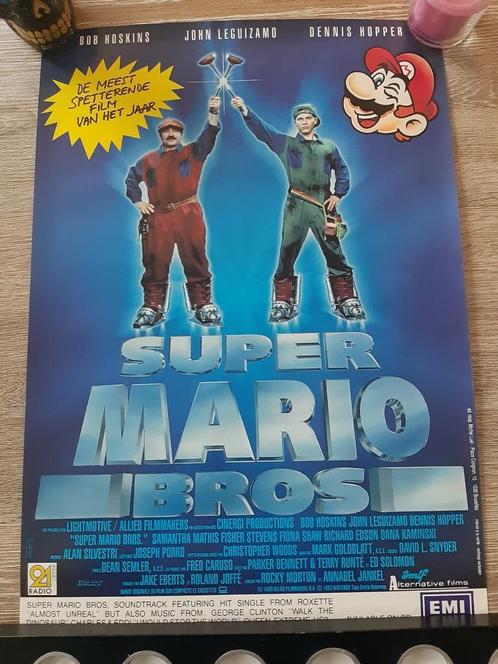 Originele super mario bros movie poster, Verzamelen, Posters, Zo goed als nieuw, Ophalen of Verzenden