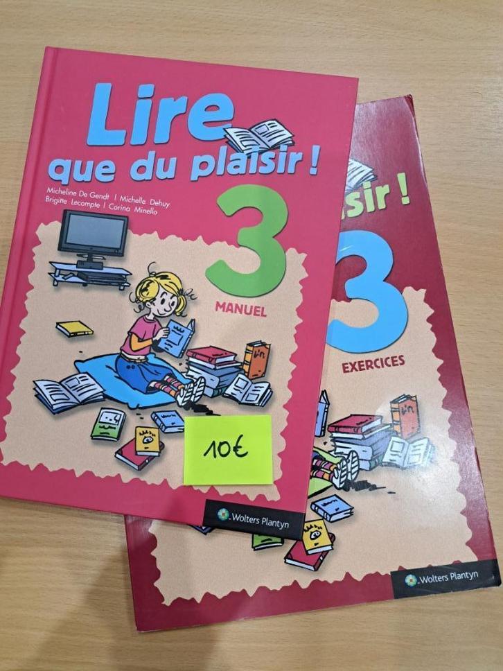 Lire que du plaisir 3 - Manuel scolaire Français, Livres, Livres scolaires, Comme neuf, Français, Primaire, Enlèvement