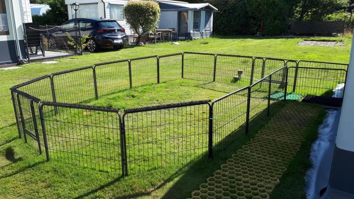 hondenpark verplaatsbaar, Dieren en Toebehoren, Honden-accessoires, Zo goed als nieuw, Ophalen