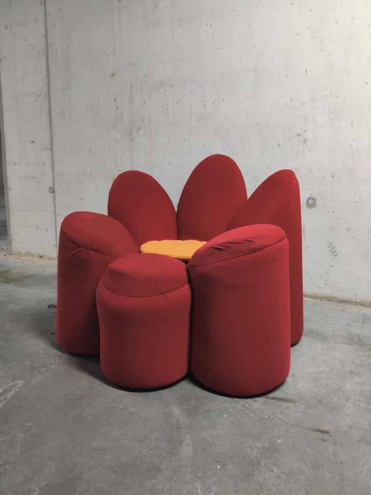 Vintage Roche Bobois Mayflower Chair - Fabrice Berrux, Maison & Meubles, Canapés | Sofas & Chaises Longues, Enlèvement