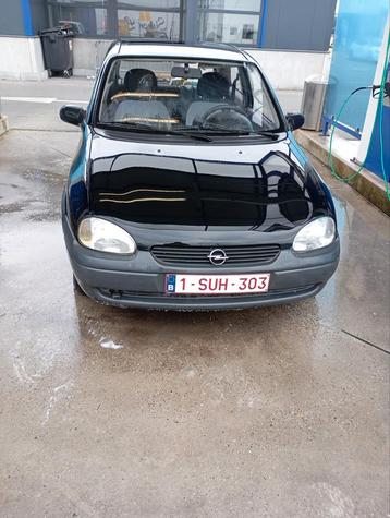 Opel Corsa 1.0, Auto's, Opel, Zwart, Handgeschakeld, Particulier, Corsa