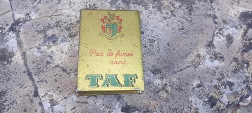 Tabak beschermt het TAF-sigarettenpakje, Verzamelen, Rookartikelen, Aanstekers en Luciferdoosjes, Gebruikt, Tabaksdoos of Verpakking