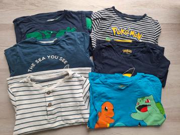 pakket jongenskledij 110-116 beschikbaar voor biedingen