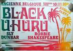 Black Uhuru concert affiche, Cd's en Dvd's, Vinyl | Rock, Overige formaten, Overige genres, Gebruikt, Ophalen