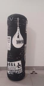 Sac de boxe Domyos noir avec imprimés, Comme neuf, Sac de boxe, Enlèvement ou Envoi