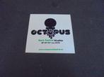 sticker Octopus Rock Festival Nivelles 2006, Verzenden, Nieuw, Bedrijf of Vereniging