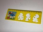 Kleine latte regel Smurfs Pub Delacre 997 Peyo Jaune, Ophalen of Verzenden, Gebruikt