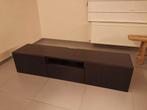 Meuble TV en bois foncé, Maison & Meubles, Enlèvement