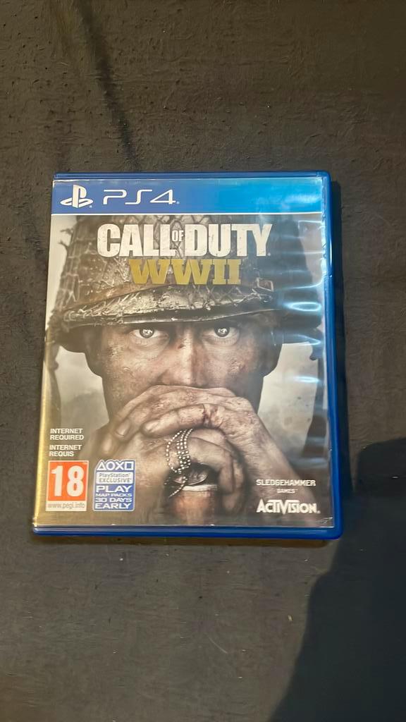 Call of Duty: WWII (PS4), Games en Spelcomputers, Games | Sony PlayStation 4, Overige genres, Vanaf 18 jaar, Online, Ophalen