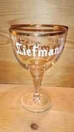 Brasserie bière ancien verre calice Liefmans, Collections, Marques de bière, Autres marques, Utilisé, Enlèvement ou Envoi, Verre ou Verres