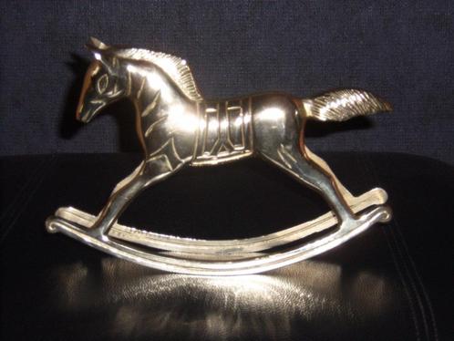 Mooi paard koperen schommelpaard, Antiquités & Art, Antiquités | Bronze & Cuivre, Cuivre, Enlèvement