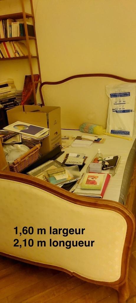 Chambre à coucher (lit + armoire + commode), Huis en Inrichting, Slaapkamer | Complete slaapkamers, Gebruikt, Tweepersoons, Ophalen