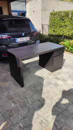 IKEA Malm - Bureau Zwart, Huis en Inrichting, Bureaus, Ophalen of Verzenden, Zo goed als nieuw, Bureau