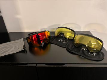 Nieuwe Aphex skibril met 2 extra lenzen beschikbaar voor biedingen