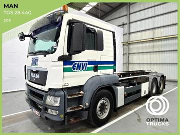 MAN TGS 28.440 6x2 / EURO 5 / AIRCO / LIFTAS / 10 roues - 10, Autos, Achat, Entreprise, MAN, 440 ch