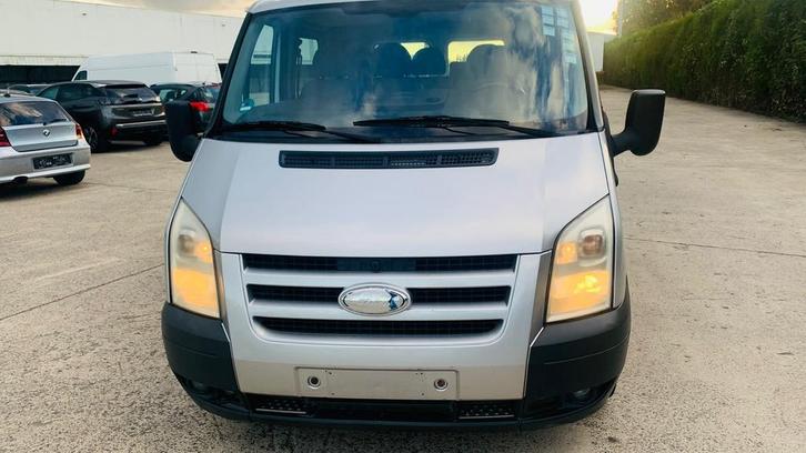 Ford Transit Utilitaire double cabine 6P*2009*A/C*171kkm*1er, Auto's, Ford, Bedrijf, Transit, Diesel, Euro 4, Monovolume, 5 deurs