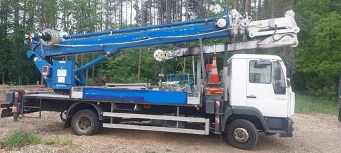 MAN Kraanwagen, Auto's, Vrachtwagens, Particulier, MAN, Diesel, Euro 3, 2 deurs, Handgeschakeld, Stof, Ophalen