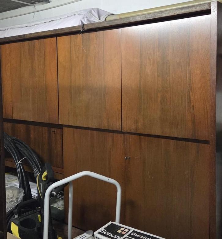 Opbergkast 3m lang en 55 cms breed, Maison & Meubles, Armoires | Armoires murales, Utilisé, 250 à 300 cm, 50 à 75 cm, Avec tiroir(s)