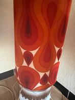 Vintage retro lamp, Huis en Inrichting, Lampen | Tafellampen, Ophalen, Gebruikt, Stof, 70's