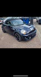 Mini Cooper cabriolet 2.0d/105kW /12 garantie 12 maanden, Auto's, Mini, Euro 5, Zwart, Cabriolet, Blauw
