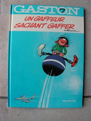 Bande dessinée ancienne « Un gaffeur sachant gaffer ».