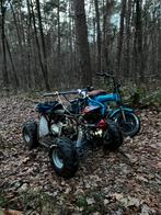 110cc quad, Motoren, 11 kW of minder, 110 cc, 1 cilinder