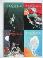 FINKEL  1 tot  4 – SC – 1ste druk – zeer goede staat, Boeken, Stripverhalen, Gelezen, CONVARD - GINE, Ophalen of Verzenden, Meerdere stripboeken