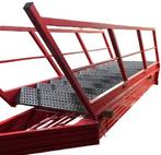 Nette gebruikte stalen trappen 280cm hoog magazijn mezzanine, Ophalen, Gebruikt, Trap, 2 tot 4 meter