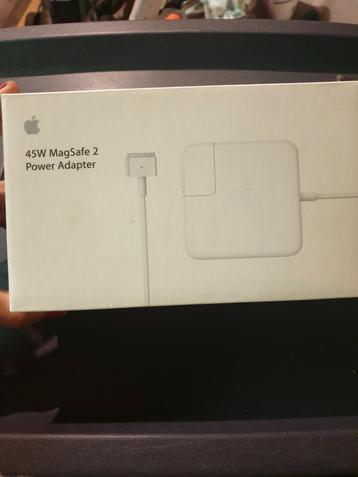 Chargeur Apple MacBook Magsafe 2 (45 W) ORIGINAL NON OUVERT 