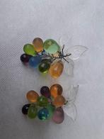 2 Moreno glas mini druiventrosjes., Ophalen of Verzenden