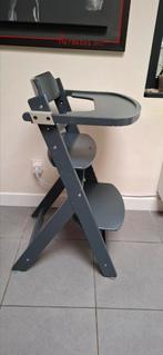 Houten kinderstoel met dienblad, Ophalen, Gebruikt