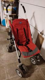 Chicco kinderwagen met rode wandelstok en accessoires, Kinderen en Baby's, Buggy's, Ophalen, Gebruikt, Overige merken, Voetenzak