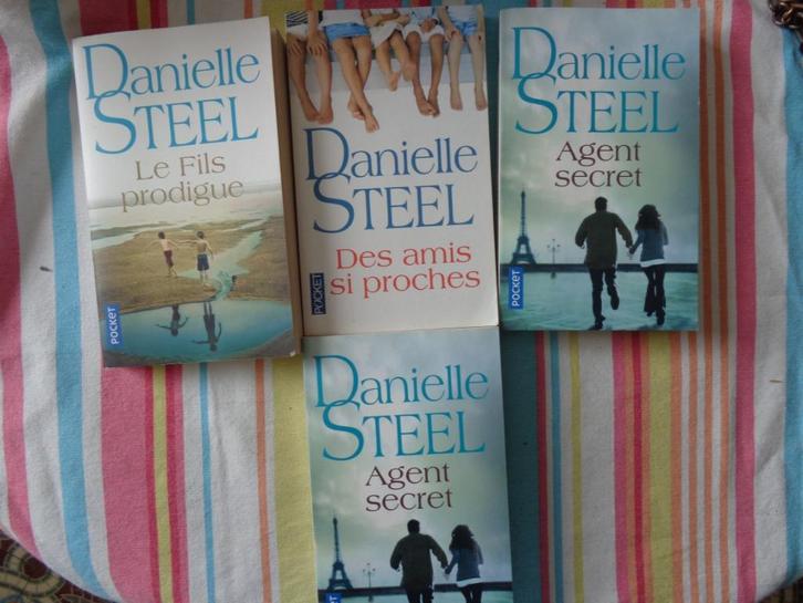 lot 1  pocket Danielle Steel 5  pièces=1 euro  (français), Boeken, Taal | Frans, Zo goed als nieuw, Fictie, Ophalen of Verzenden