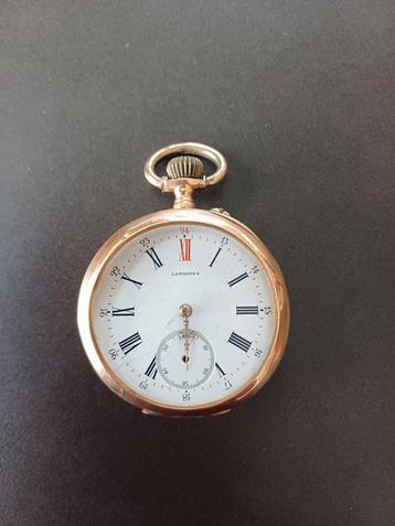 Antiek Longines zakhorloge beschikbaar voor biedingen