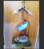 TWEE RETRO SCHEMERLAMPEN, 50 tot 75 cm, Retro/Tafellamp, Ophalen of Verzenden, Zo goed als nieuw