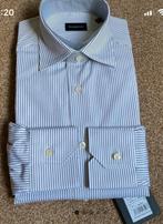 Ermenegildo Zegna - Chemise bleu/blanc, Vêtements | Hommes, Chemises, Tour de cou 38 (S) ou plus petit, Bleu, Ermenegildo Zegna