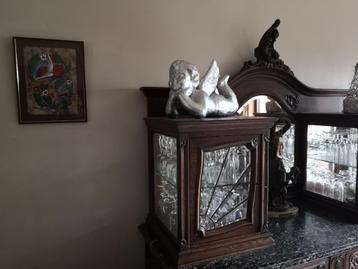 Liggende engel – zilverkleurig  beschikbaar voor biedingen