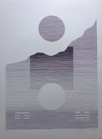 MICHEL SEUPHOR / HEXAGRAMMES YI-KING / ZW-W LITHO / 75x55cm, Antiek en Kunst, Ophalen of Verzenden