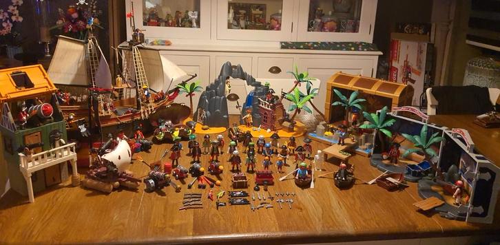 Playmobil piraten, Collections, Photos & Gravures, Enlèvement