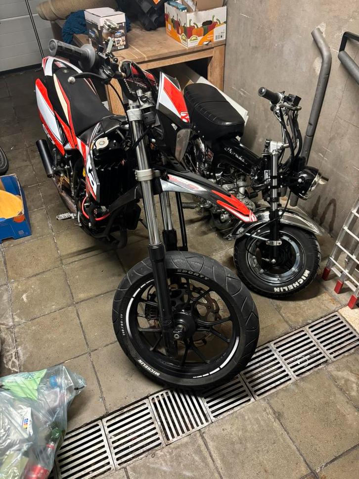 Beta rr50 + dax 50 cc b klasse, Fietsen en Brommers, Brommers | Crossbrommers, Gebruikt, Overige merken, Ophalen