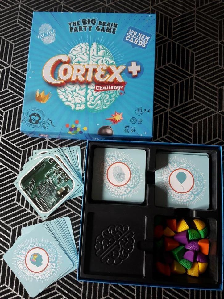 Nieuw spel Cortex+ Challenge, 2-6 sp., 8+, + 1 gratis promo, Hobby en Vrije tijd, Gezelschapsspellen | Bordspellen, Nieuw, Ophalen of Verzenden