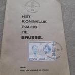 Boekje Het Koninklijk Paleis te Brussel + postzegel., Ophalen of Verzenden