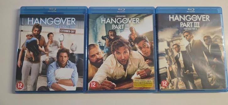The Hangover trilogy, Cd's en Dvd's, Blu-ray, Zo goed als nieuw, Ophalen of Verzenden