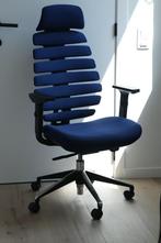 HJH - ERGO LINE II PRO - Professionele Design Bureaustoel, Huis en Inrichting, Bureaustoelen, Ophalen, Blauw, Zo goed als nieuw