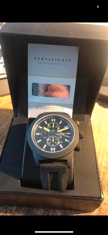 Alpha Sierra Blackhawk UH62YL #1029/1959, Handtassen en Accessoires, Horloges | Heren, Ophalen of Verzenden, Zo goed als nieuw