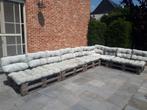 Tuin lounge zetel 12 personen, Tuin en Terras, Tuinsets en Loungesets, Ophalen, Gebruikt, Meer dan 8 zitplaatsen, Loungeset