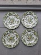 Set van 7 antieke borden (3 diep, 4 plat), Wedgwood Tunstall, Ophalen of Verzenden
