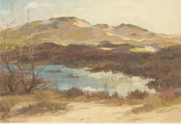 Louis Van Den Eynde (1881-1966): Duinen De Panne (75 x 60cm) beschikbaar voor biedingen